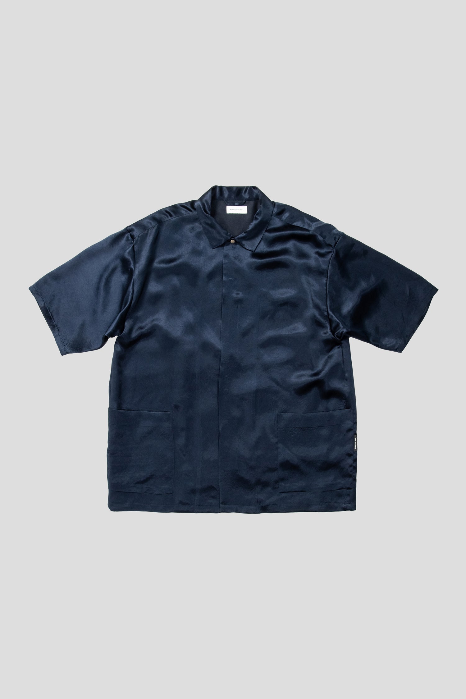V-SATIN S/S SHIRTS