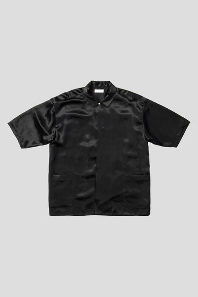 V-SATIN S/S SHIRTS