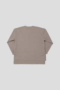 ORGANIC SLIT L/S CREW